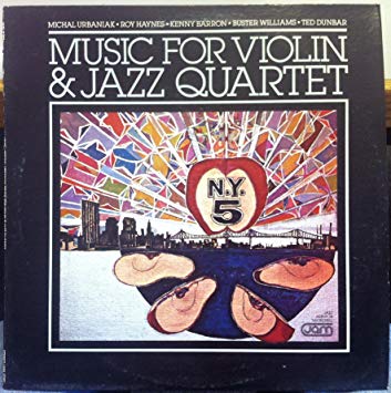 LP NY 5- Music for Violin and Jazz Quartet Jam