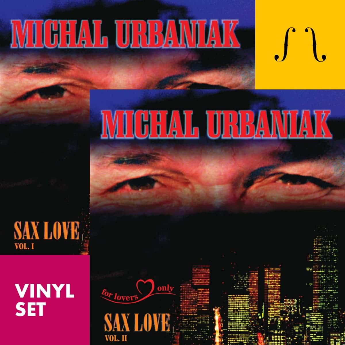 Vinyl Set Sax Love vol: 1 + vol: 2